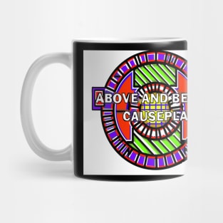 Dead of Night Studios Above and Beyond Causeplay Logo Mug